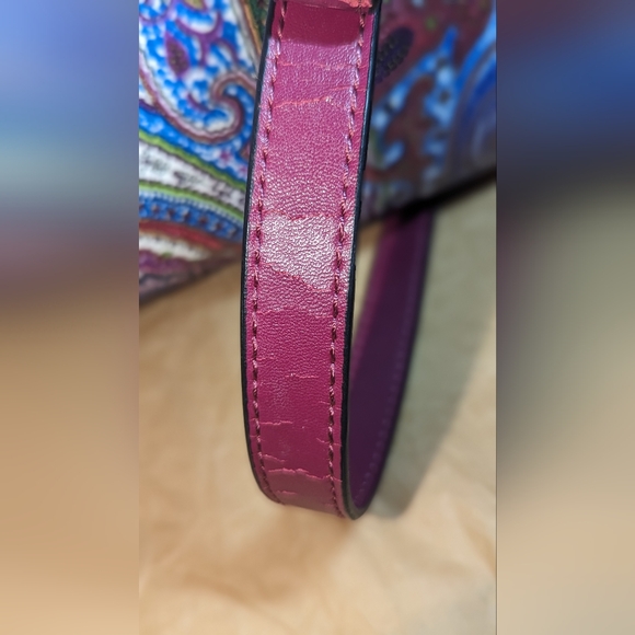 Etro Milano Paisley Crossbody EUC Rare - Picture 4 of 16